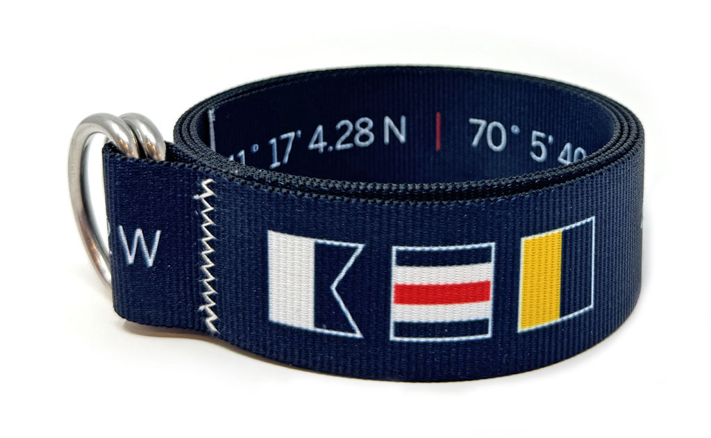 Regatta Belt Nantucket (ACK) Lat/Long